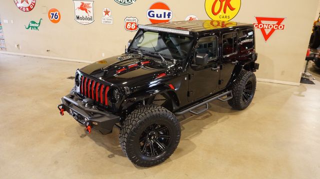 2020 Jeep Wrangler JL Unlimited Sport 4X4 LIFTED,BUMPERS,LED'S,HTD LTH,20'S | Carrollton, TX | psv5 DEMO -  Texas Vehicle Exchange
