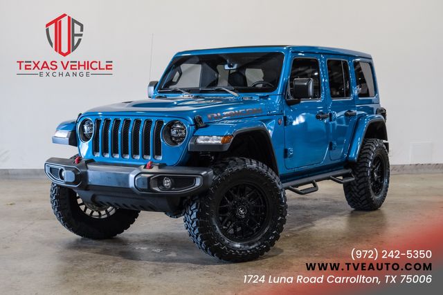 2020 Jeep Wrangler Unlimited Rubicon 4X4 LIFTED, SKYTOP, 44K MILES, | Carrollton, TX | Texas Vehicle Exchange