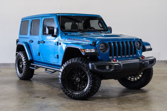 2020 Jeep Wrangler Unlimited Rubicon 4X4 LIFTED, SKYTOP, 44K MILES, | Carrollton, TX | Texas Vehicle Exchange
