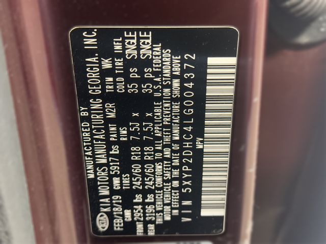 2020 Kia TELLURIDE LX 2020 Kia TELLURIDE LX