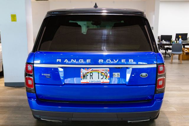 2020 Land Rover Range Rover P525 HSE 5.0L Supercharged V8 518hp SVO Portofino Blue Metallic
