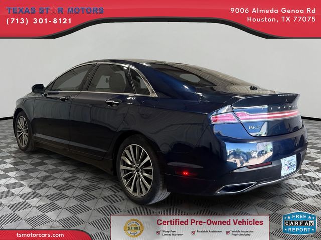 2020 Lincoln MKZ Standard 2020 Lincoln MKZ Standard