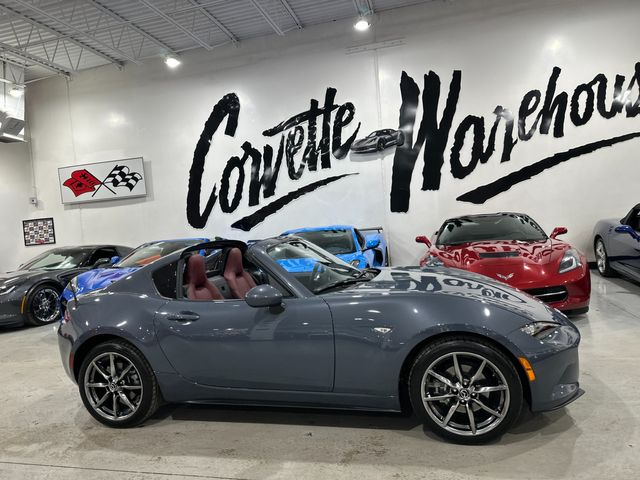 2020 Mazda MX-5 Miata RF Grand Touring Manual, Red Nappa, Only 6k | Dallas, Texas | Corvette Warehouse 