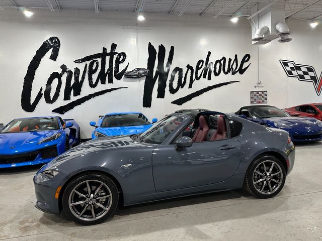 2020 Mazda MX-5 Miata RF Grand Touring Manual, Red Nappa, Only 6k | Dallas, Texas | Corvette Warehouse 