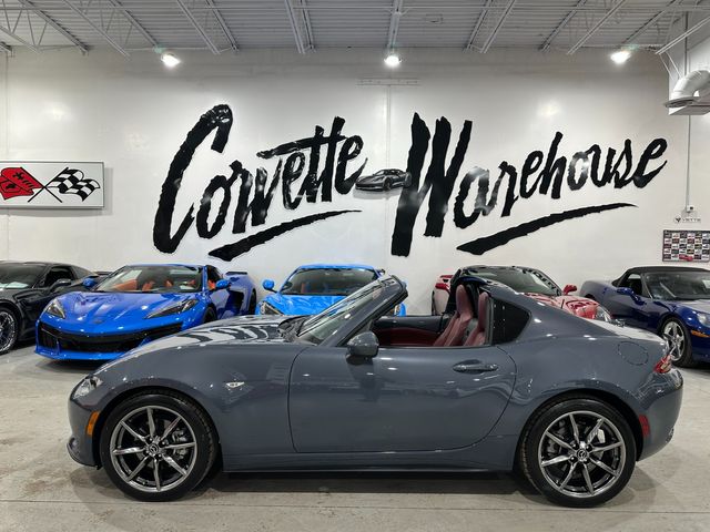 2020 Mazda MX-5 Miata RF Grand Touring Manual, Red Nappa, Only 6k | Dallas, Texas | Corvette Warehouse 