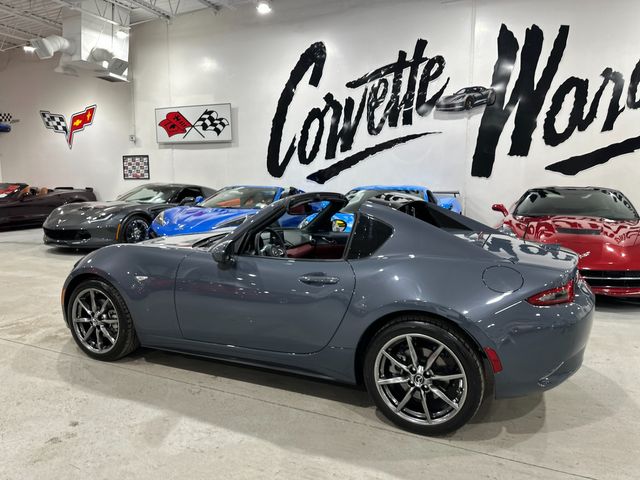 2020 Mazda MX-5 Miata RF Grand Touring Manual, Red Nappa, Only 6k | Dallas, Texas | Corvette Warehouse 