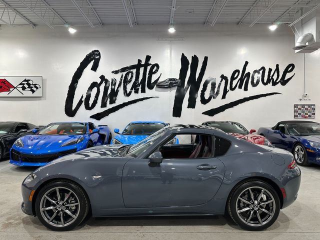 2020 Mazda MX-5 Miata RF Grand Touring Manual, Red Nappa, Only 6k | Dallas, Texas | Corvette Warehouse 