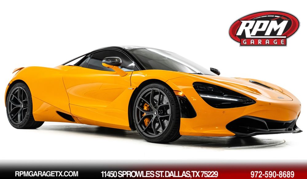 2020 McLaren 720S Spider Performance $378k+ MSRP in Rare Papaya