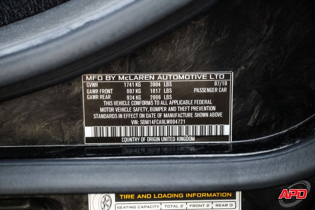 2020 McLaren 720S Spider Performance 2020 McLaren 720S Spider Performance