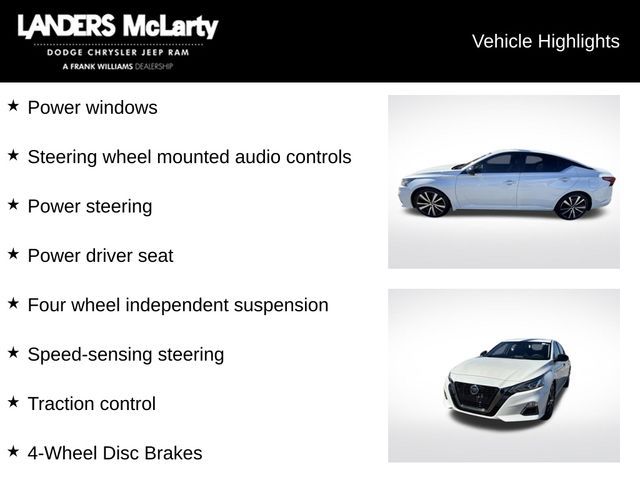 2020 Nissan Altima 2.5 SR
