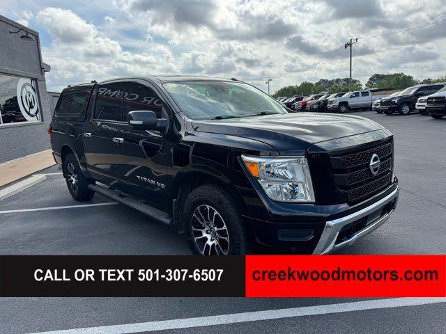 2020 Nissan Titan SV 4x4 V8 Crew Cab 1 Owner Camper Shell Financing 2020 Nissan Titan SV 4x4 V8 Crew Cab 1 Owner Camper Shell Financing