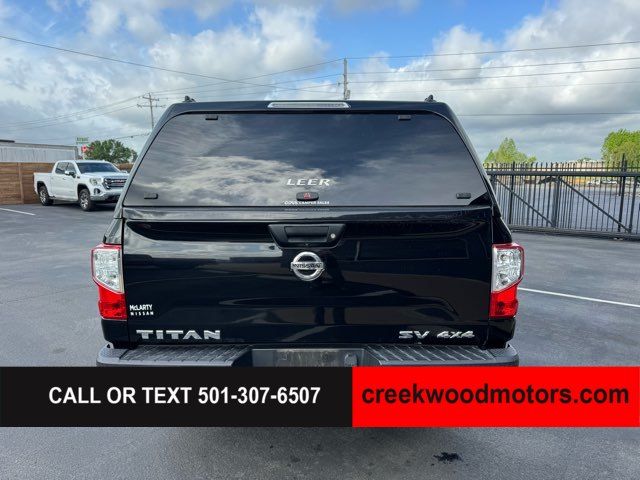 2020 Nissan Titan SV 4x4 Crew Cab 1 Owner Camper Shell Financing 2020 Nissan Titan SV 4x4 Crew Cab 1 Owner Camper Shell Financing