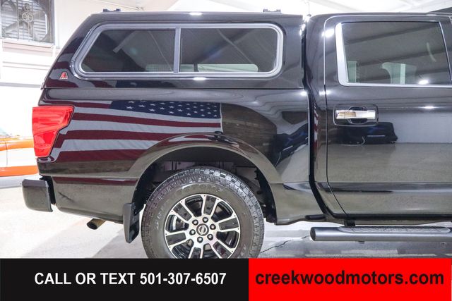 2020 Nissan Titan SV 4x4 V8 Crew Cab 1 Owner Camper Shell Financing