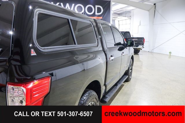 2020 Nissan Titan SV 4x4 V8 Crew Cab 1 Owner Camper Shell Financing