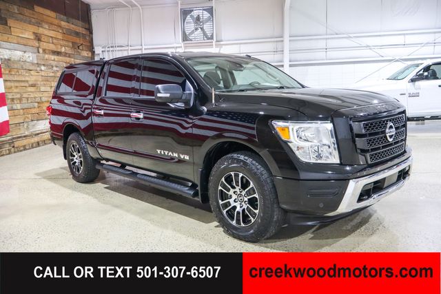 2020 Nissan Titan SV 4x4 V8 Crew Cab 1 Owner Camper Shell Financing 2020 Nissan Titan SV 4x4 V8 Crew Cab 1 Owner Camper Shell Financing