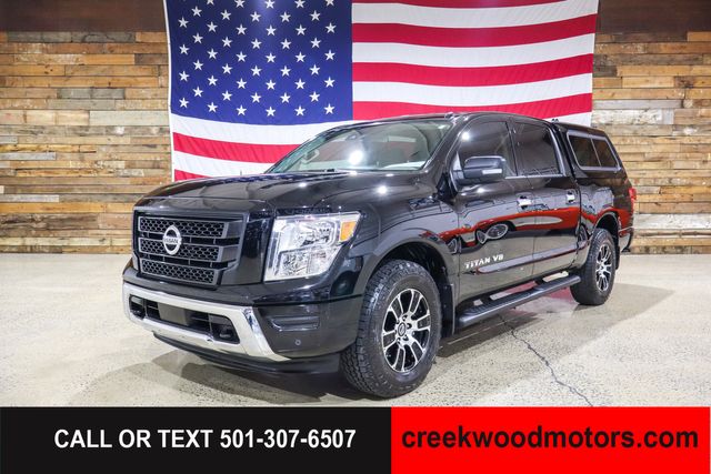 2020 Nissan Titan SV 4x4 V8 Crew Cab 1 Owner Camper Shell Financing 2020 Nissan Titan SV 4x4 V8 Crew Cab 1 Owner Camper Shell Financing