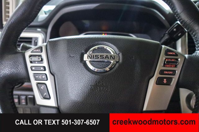 2020 Nissan Titan SV 4x4 V8 Crew Cab 1 Owner Camper Shell Financing