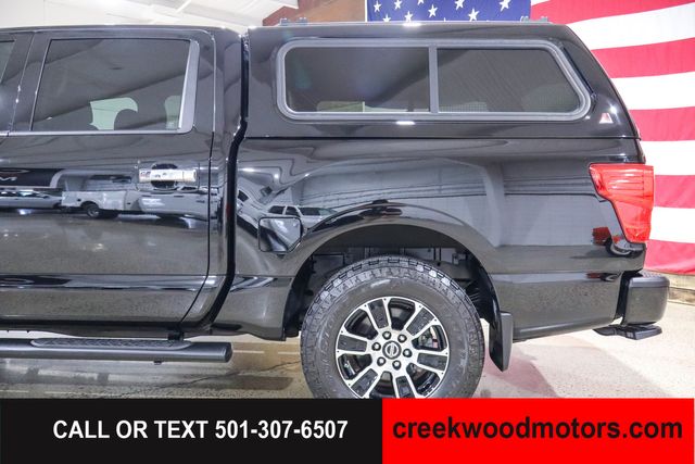 2020 Nissan Titan SV 4x4 V8 Crew Cab 1 Owner Camper Shell Financing
