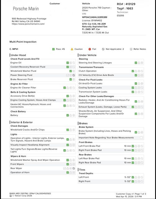 2020 Porsche 718 Cayman GT4 | Longwood, FL | Millenia Motors 2020 Porsche 718 Cayman GT4 | Longwood, FL | Millenia Motors
