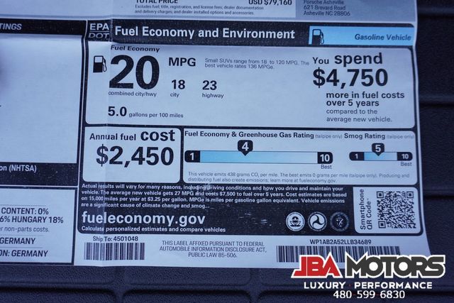 2020 Porsche Macan S AWD SUV with ONLY 14k LOW MILES HIGHLY OPTIONED | MESA, AZ | JBA MOTORS 2020 Porsche Macan S AWD SUV with ONLY 14k LOW MILES HIGHLY OPTIONED | MESA, AZ | JBA MOTORS