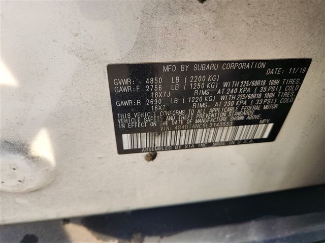 2020 Subaru Outback Limited LEATHER AWD FUEL ECONOMY PEARL PAINT CLEAN