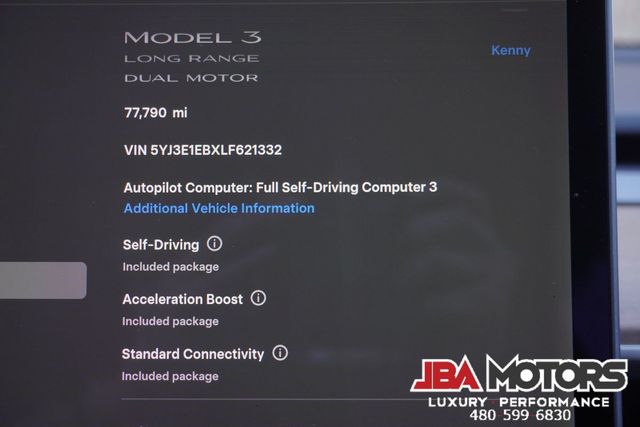 2020 Tesla Model 3 Long Range | MESA, AZ | JBA MOTORS 2020 Tesla Model 3 Long Range | MESA, AZ | JBA MOTORS