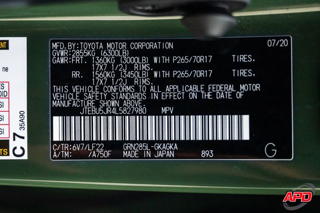 2020 Toyota 4Runner TRD Pro Supercharged 2020 Toyota 4Runner TRD Pro Supercharged