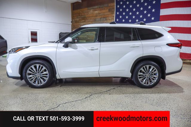 2020 Toyota Highlander Platinum 4x4 AWD White Nav Roof 3rd Row Financing