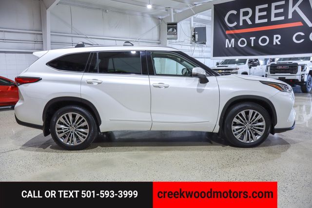 2020 Toyota Highlander Platinum 4x4 AWD White Nav Roof 3rd Row Financing