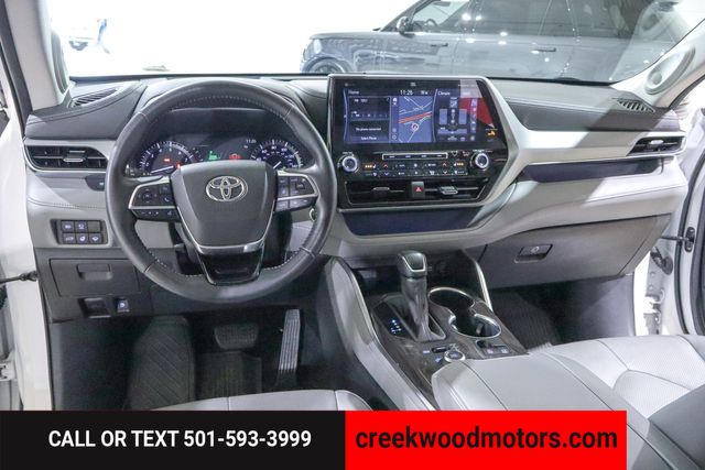 2020 Toyota Highlander Platinum 4x4 AWD White Nav Roof 3rd Row Financing