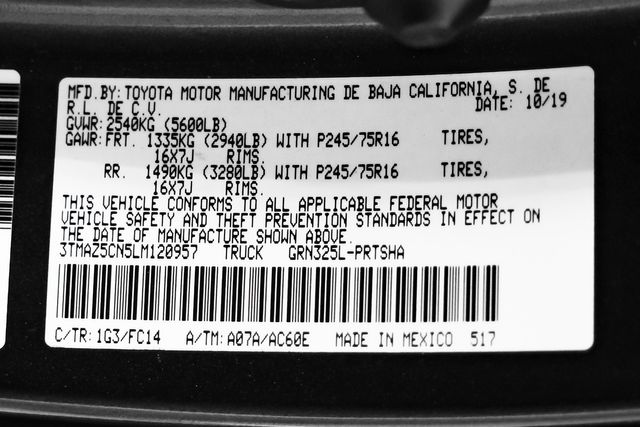 2020 Toyota Tacoma SR5 V6 1-Owner | Addison, TX | Addison Autoplex 2020 Toyota Tacoma SR5 V6 1-Owner | Addison, TX | Addison Autoplex