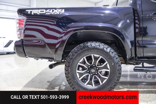 2020 Toyota Tacoma TRD Sport 4x4 V6 Auto LEVELED Black New Tires NICE