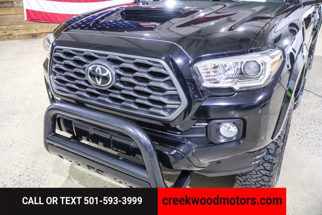 2020 Toyota Tacoma TRD Sport 4x4 V6 Auto LEVELED Black New Tires NICE