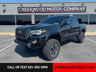 2020 Toyota Tacoma TRD Sport 4x4 Manual LEVELED Low Miles Black NICE