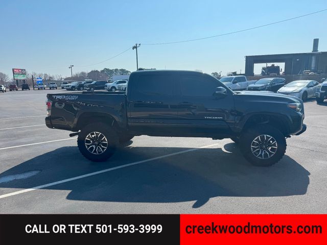 2020 Toyota Tacoma TRD Sport 4x4 Manual LEVELED Low Miles Black NICE