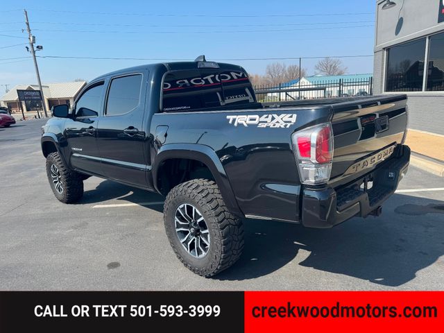 2020 Toyota Tacoma TRD Sport 4x4 Manual LEVELED Low Miles Black NICE