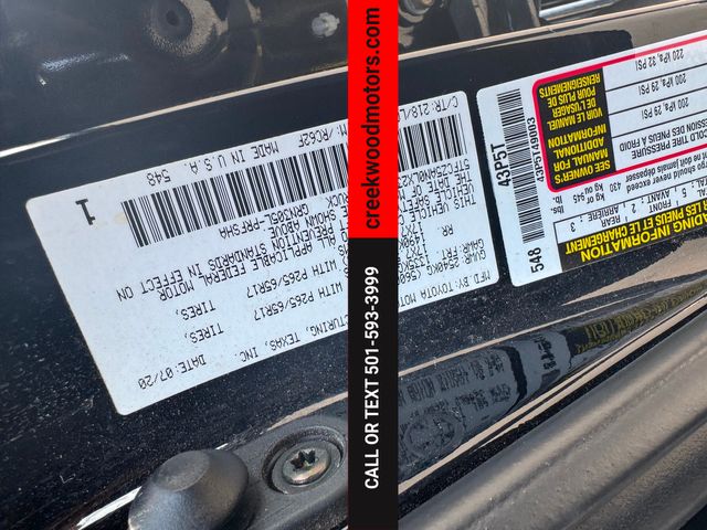 2020 Toyota Tacoma TRD Sport 4x4 Manual LEVELED Low Miles Black NICE