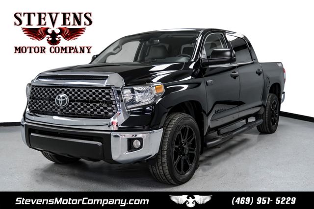 2020 Toyota Tundra SR5 CrewMax LeatherPkg TSSOffroadPkg PerfectCarfax | Dallas, TX | Stevens Motor Company LLC