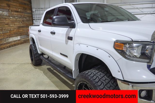2020 Toyota Tundra SR5 4x4 5.7L V8 Financing White LIFTED 22s CrewMax