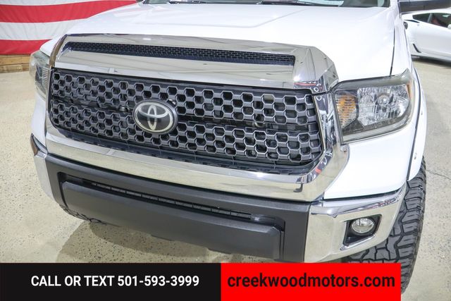 2020 Toyota Tundra SR5 4x4 5.7L V8 Financing White LIFTED 22s CrewMax