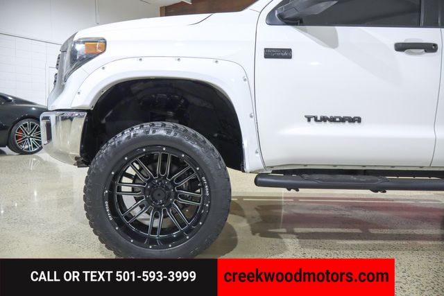 2020 Toyota Tundra SR5 4x4 5.7L V8 Financing White LIFTED 22s CrewMax