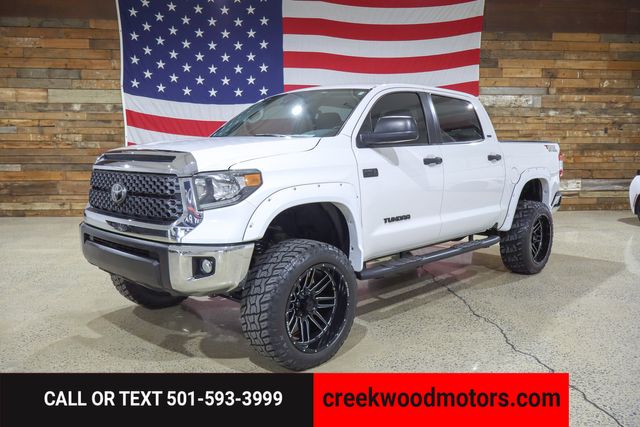 2020 Toyota Tundra SR5 4x4 5.7L V8 Financing White LIFTED 22s CrewMax in Searcy, AR 72143