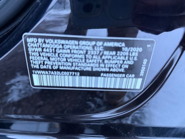 2020 Volkswagen PASSAT SE Leather Sunroof | Canton, Ohio | Ohio Auto Warehouse LLC 2020 Volkswagen PASSAT SE Leather Sunroof | Canton, Ohio | Ohio Auto Warehouse LLC