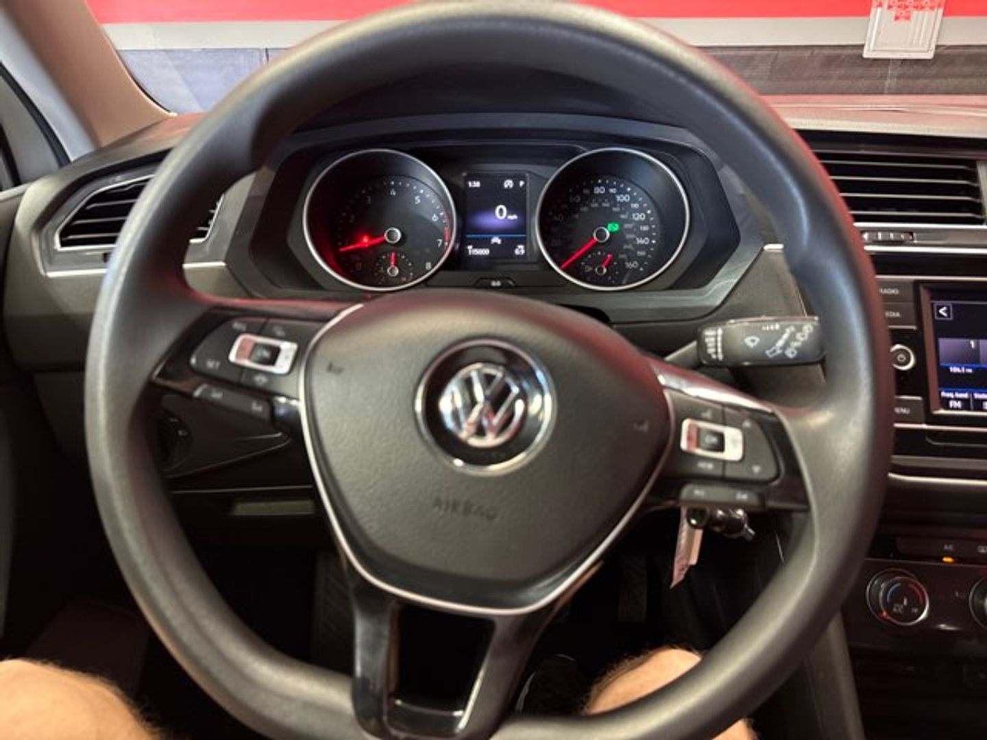 2020 Volkswagen Tiguan S [0Q0Q] Pure White at Mossy Motors