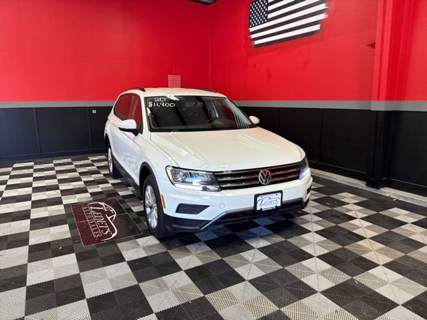 2020 Volkswagen Tiguan S [0Q0Q] Pure White at Mossy Motors