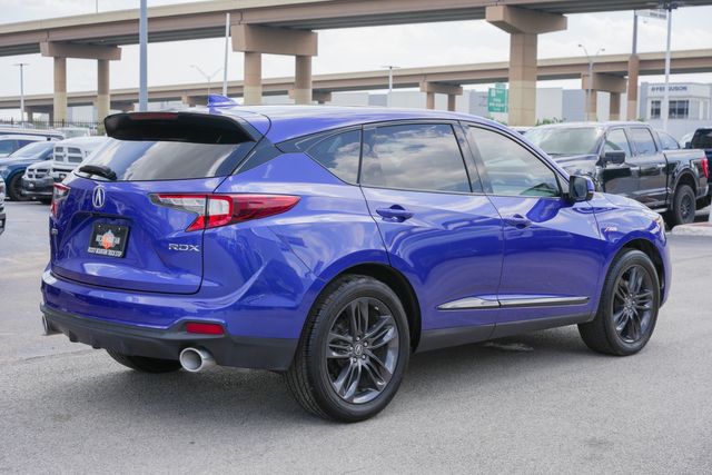 2021 Acura RDX A-SPEC / APEX BLUE PEARL / LOADED W/ LUXURY | Austin, TX | Rocky Mountain Truck Stop Austin