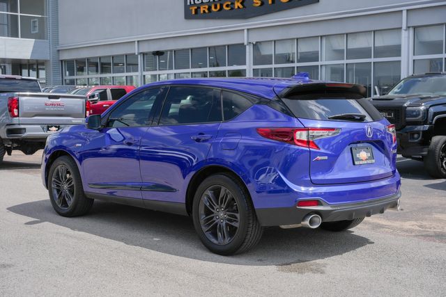 2021 Acura RDX A-SPEC / APEX BLUE PEARL / LOADED W/ LUXURY | Austin, TX | Rocky Mountain Truck Stop Austin