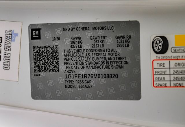 2021 Chevrolet Camaro LT1 6.2L V8 6-Speed Black Pkg 20" CARBON WHEELS | Dallas, TX | East Dallas Diesel 2021 Chevrolet Camaro LT1 6.2L V8 6-Speed Black Pkg 20" CARBON WHEELS | Dallas, TX | East Dallas Diesel