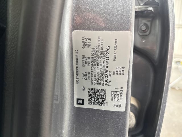 2021 Chevrolet COLORADO Work Truck 2021 Chevrolet COLORADO Work Truck