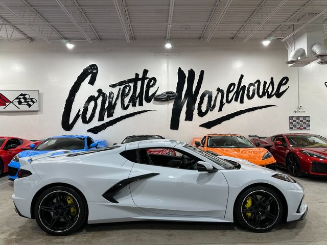 2021 Chevrolet Corvette Coupe 3LT, Z51, E60, FE4, Suede, Yellow Sth, 56k | Dallas, Texas | Corvette Warehouse 